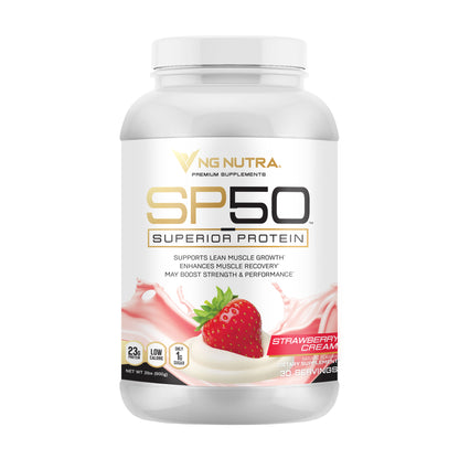 NG Nutra SP50 Superior Protein Strawberry Cream 2lb tub