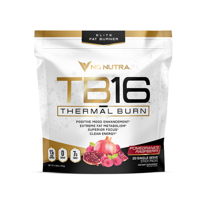 NG Nutra TB16 Thermal Burn Stick Pack Pomegranate Raspberry